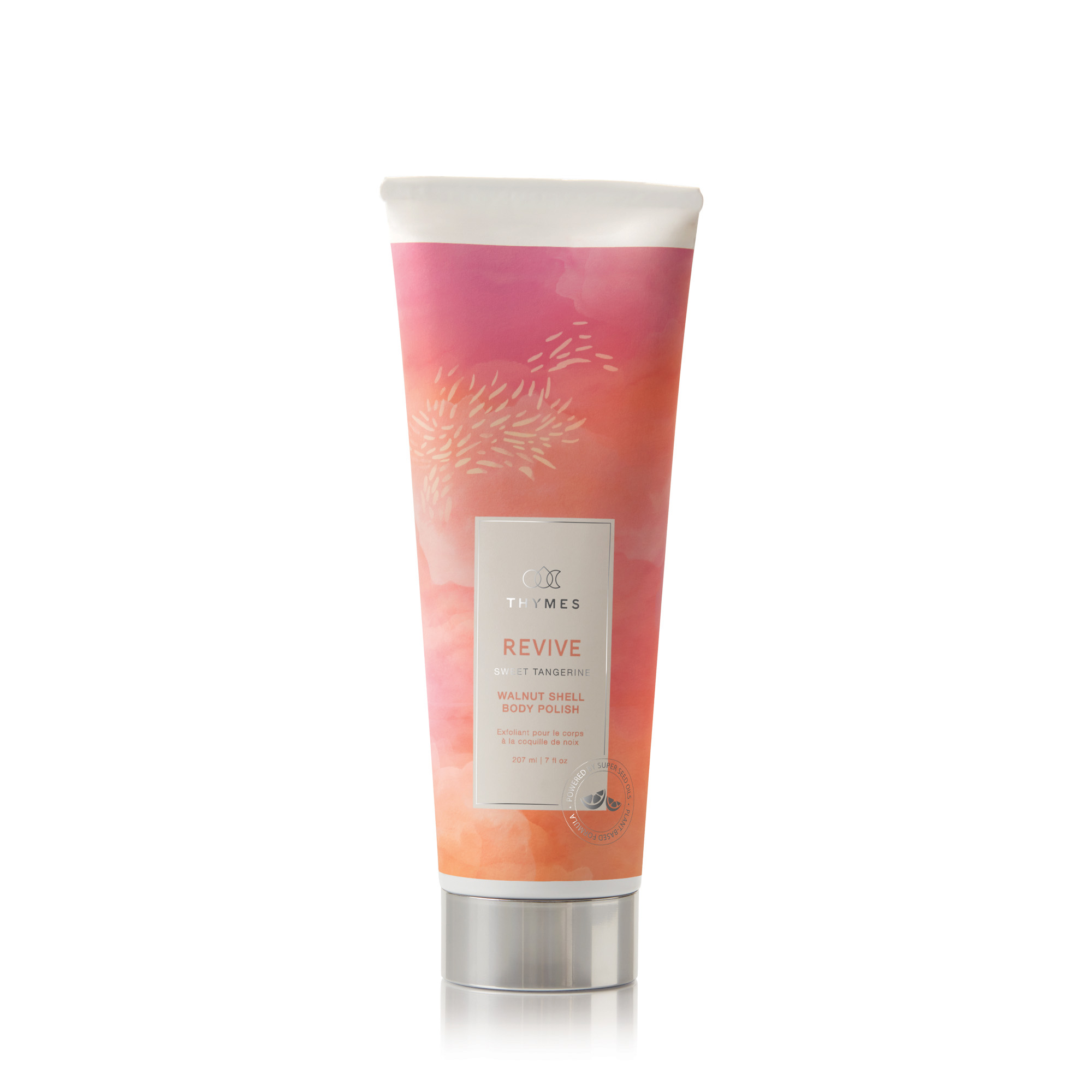 Thymes Revive Sweet Tangerine Walnut Shell Body Scrub Holtz Spa